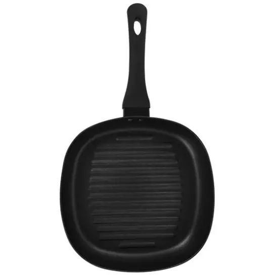 Oster Ashford Black Nonstick Aluminum 10" Grill Pan {9}