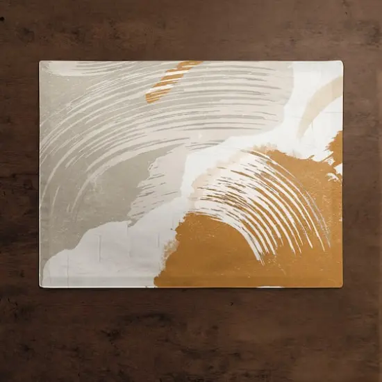 Fall Abstract Cotton Twill Placemat {3}