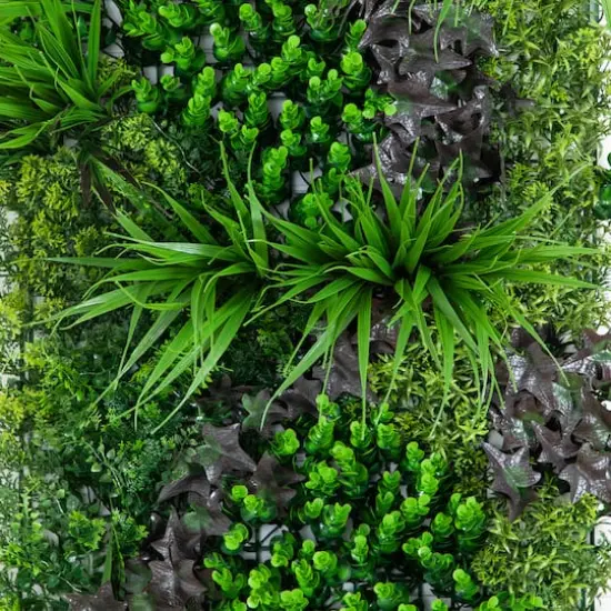20" x 40" Borneo Jungle Artificial Living Wall Panel {5}