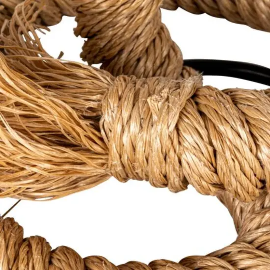 Hello Honey&reg; 26.5" Brown Rope Table Lamp {6}