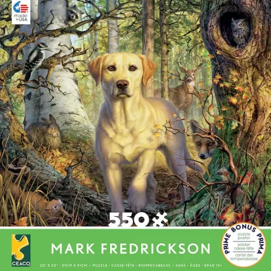 Assorted Animals 550-Piece Jigsaw Puzzle {13}