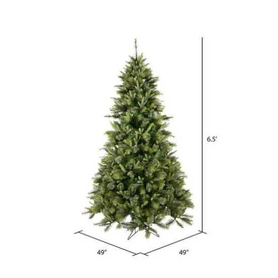 6.5ft. Unlit Cashmere Pine Artificial Christmas Tree {5}