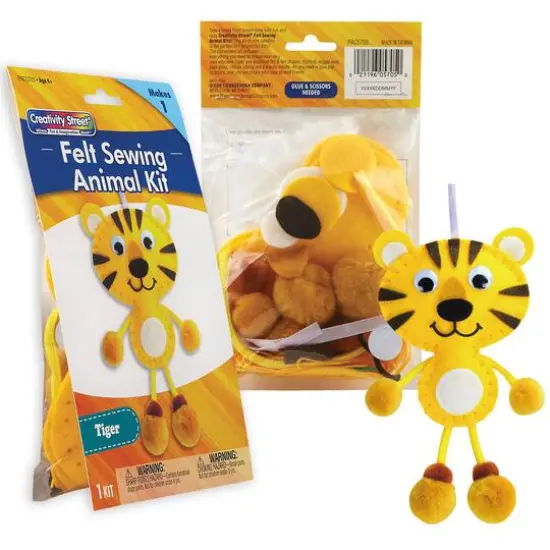 Creativity Street&reg; Animal Felt & Foam Craft Kit Set {6}