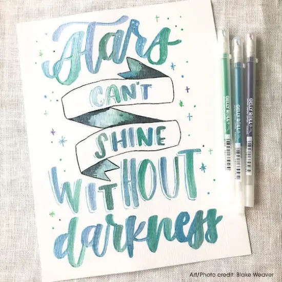 Gelly Roll&reg; Stardust&reg; Meteor Glitter Gel Pen Set {5}