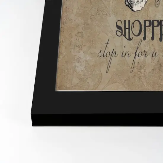 Apothecary Shoppe 8 11" x 14" Walnut Framed Print Under Plexiglass {3}