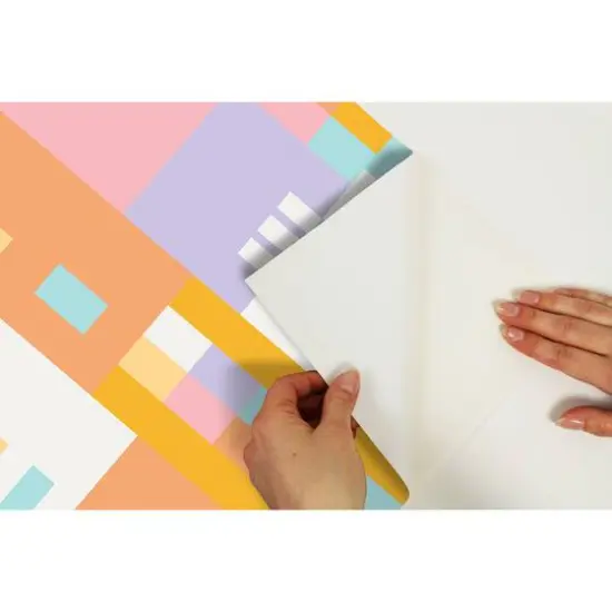 Aelfie Warm Kiki Shapes Peel & Stick Wallpaper {7}