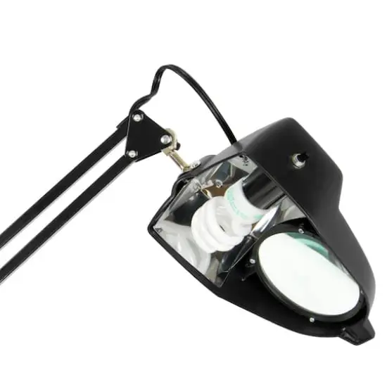 Studio Designs Magnifying Desktop Lamp with Clamp Base {5}