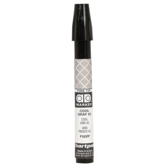 Chartpak Fine Tip Ad&trade; Marker P183 Cool Gray 3 {1}