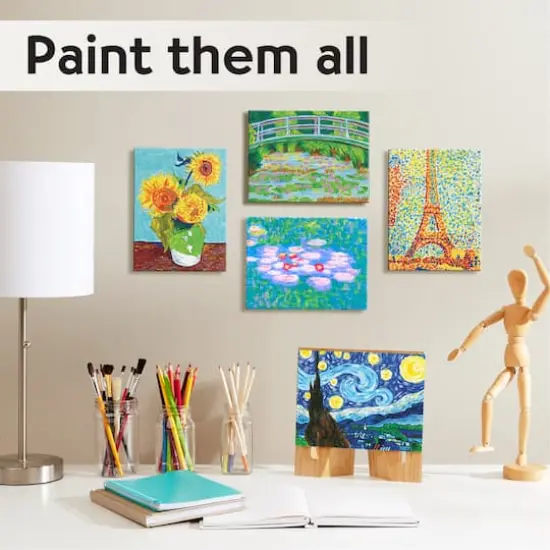 Faber-Castell Paint by Number Museum Series, The Starry Night {7}