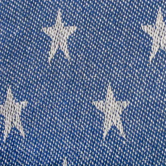 DII&reg; Nautical Blue Stars Throw {3}