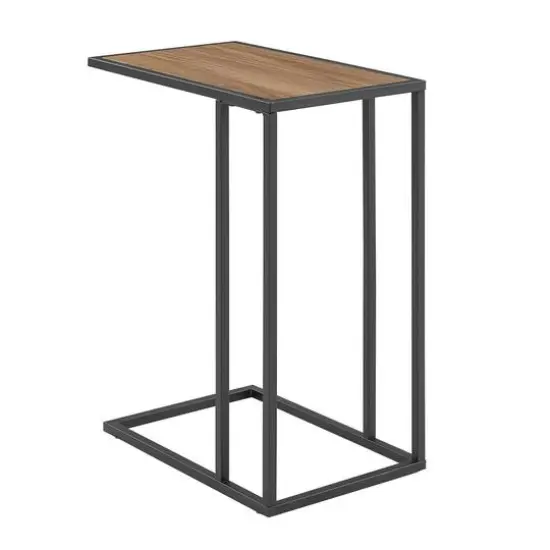 Walker Edison Modern End C Table Mocha {2}