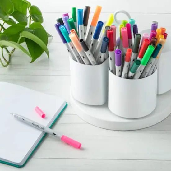 Dual Tip Brush Fineliner Markers by Artist's Loft&trade; {3}