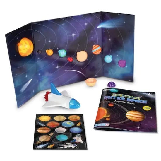 Learning Resources Skill Builders Outer Space Activity Set {3}