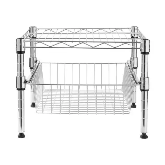 Honey Can Do Stacking Cabinet Organizer {1}