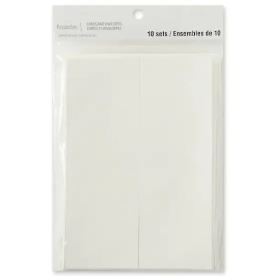 Ivory Gatefold Cards & Envelopes by Recollections™, 5" x 7" {5}