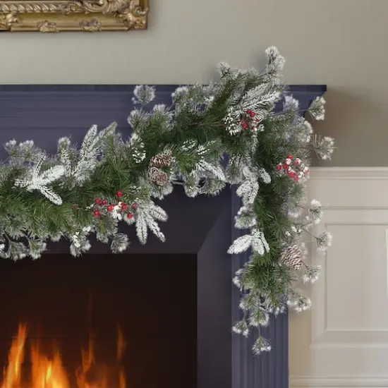 9ft. Decorated Garland {5}