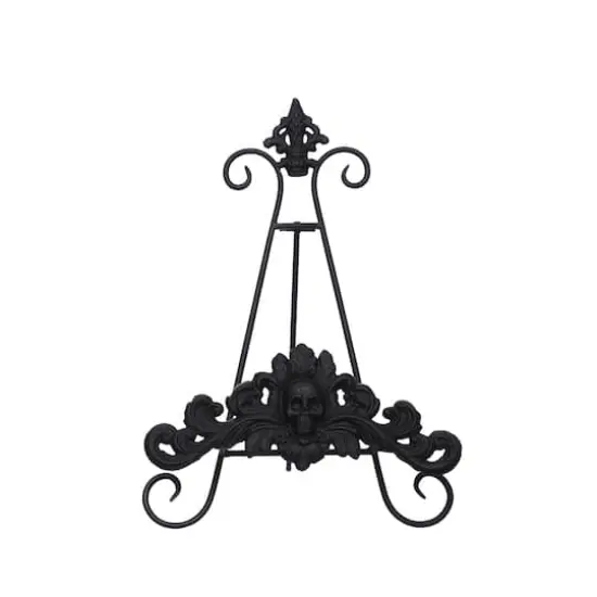 13.5" Black Metal Easel Tabletop Accent by Ashland&reg; {1}
