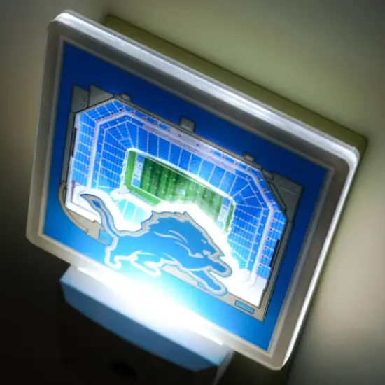 NFL StadiumView Nite Light Detroit Lions {5}