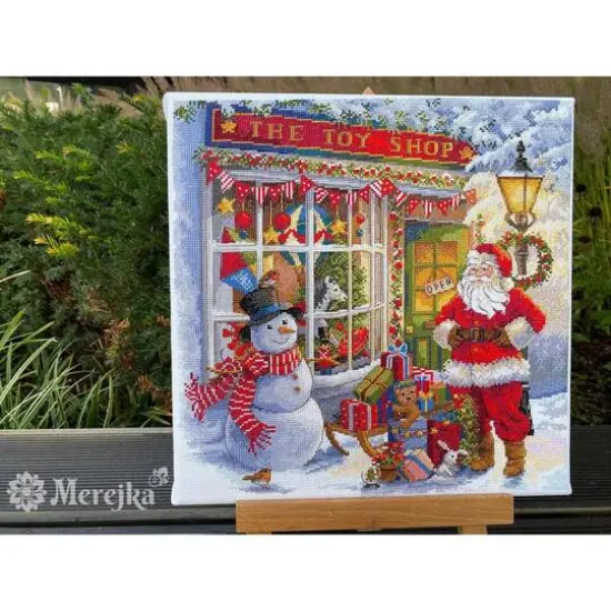 Merejka The Toy Shop Counted Cross Stitch Kit {3}