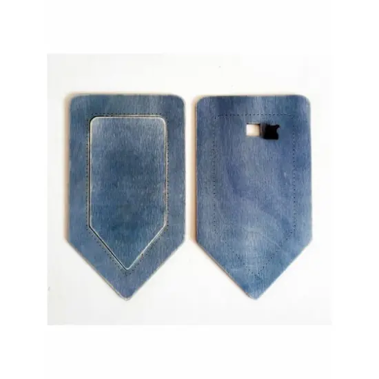 Neocraft Wooden Frame Flag (Jeans Color) {1}