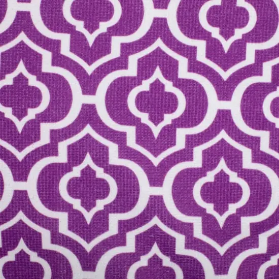 Eggplant Lattice Microfiber Dishtowel, 4ct. {5}