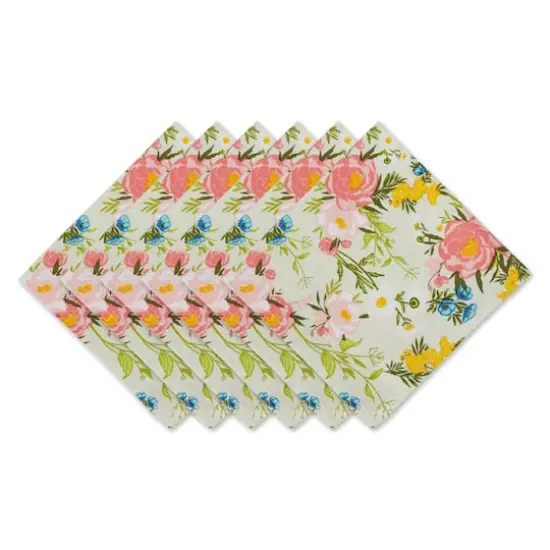 DII&reg; Spring Bouquet Cloth Dinner Napkins, 6ct. {1}