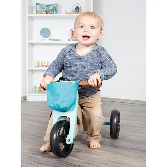 Small Foot Blue Training Balance Bike/Trike 2-in-1 {5}