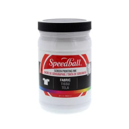 Speedball&reg; Fabric Screen Printing Ink, 32oz. White {1}
