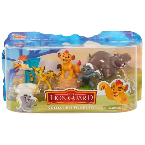 Just Play Disney Junior The Lion Guard Collectible Figure Set {1}