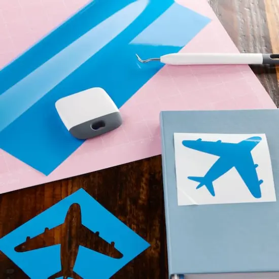 Cricut&reg; 12" x 48" Permanent Vinyl Medium Blue {3}