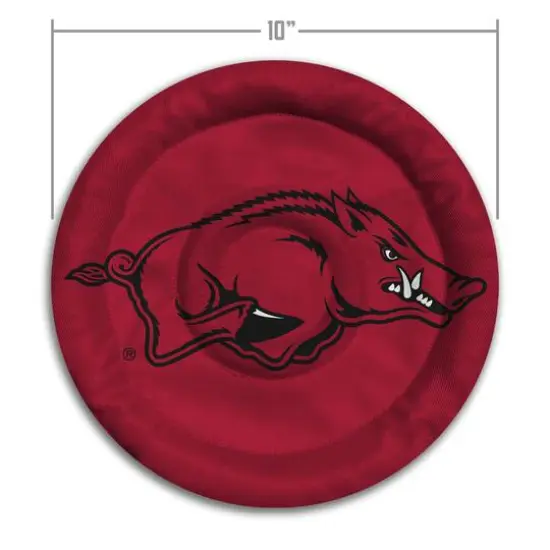 NCAA Flimzee Bean-Bag Flying Disc Arkansas Razorbacks {6}