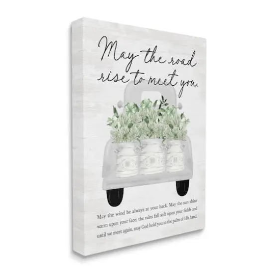 Stupell Industries Country Irish Proverb Canvas Wall Art {4}