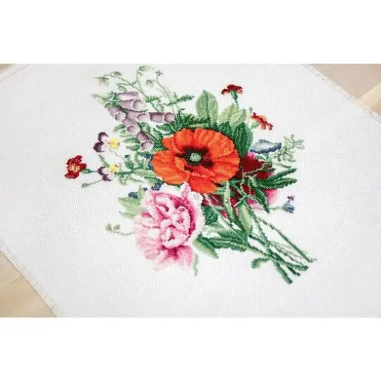 Luca-S Bouquet of Flowers Counted Cross Stitch Kit {7}