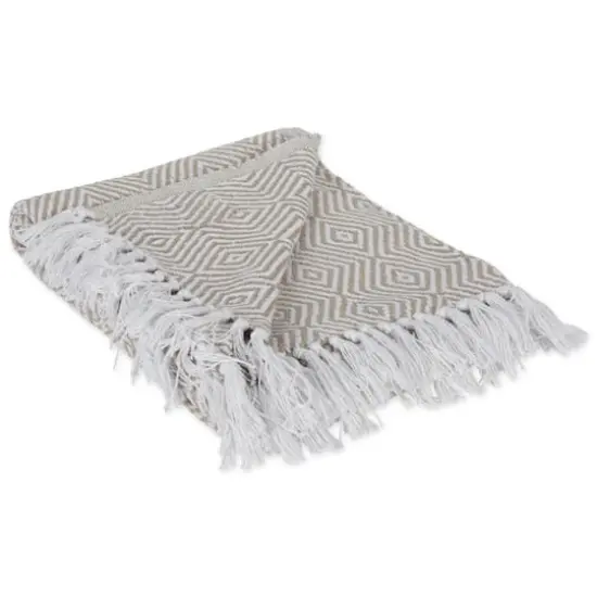 DII&reg; Stone X-Diamond Geometric Throw {1}