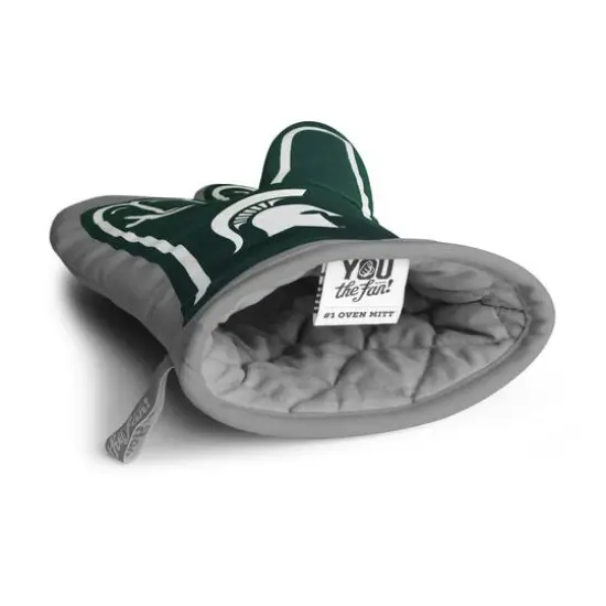 Quilted No.1 Oven Mitt Michigan State Spartans {5}