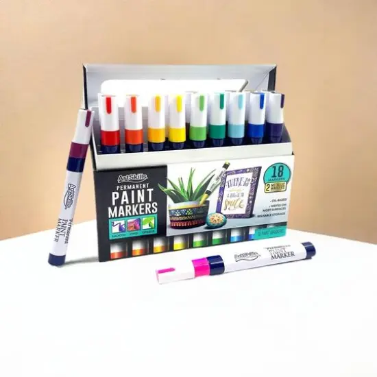 ArtSkills&reg; Permanent Oil Based Paint Markers, 18ct. {5}