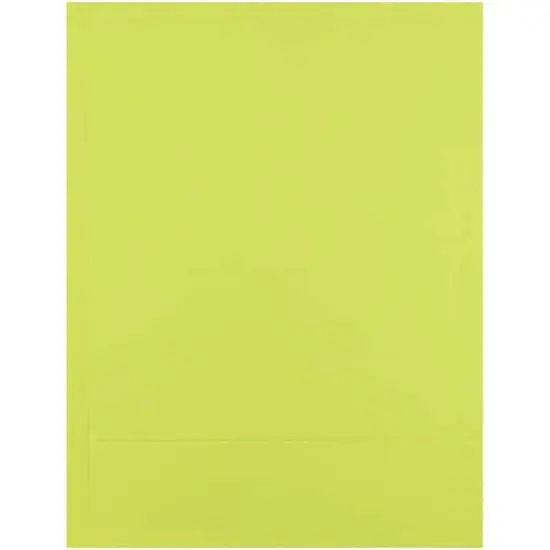 JAM Paper Brite Hue Printable Business Cards, 100ct. Brite Hue Ultra Lime Green {4}