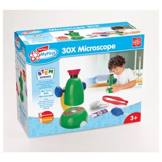 Elenco&reg; Edu-Toys&reg; My First 30X Microscope Science Learning Set {1}
