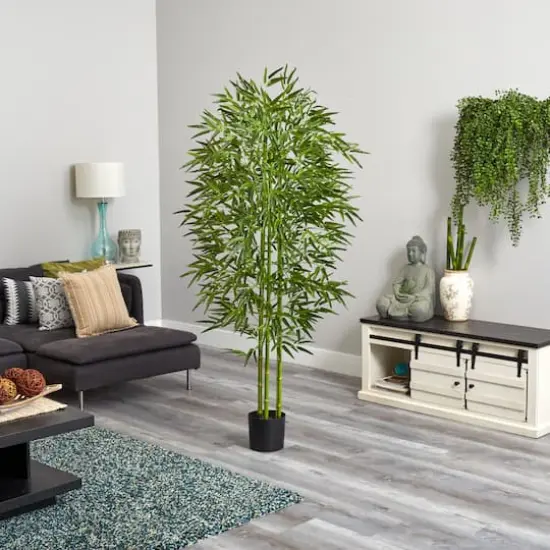 6ft. Potted UV Resistant Bamboo Tree {5}