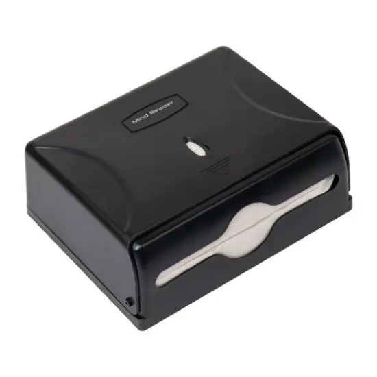 Mind Reader Black Multi-Fold Paper Towel Dispenser {7}