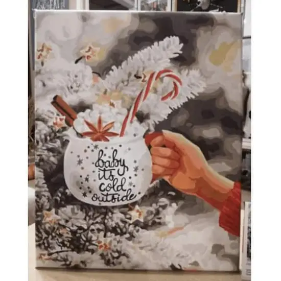 Crafting Spark Warm Sweetness Painting by Numbers Kit {6}