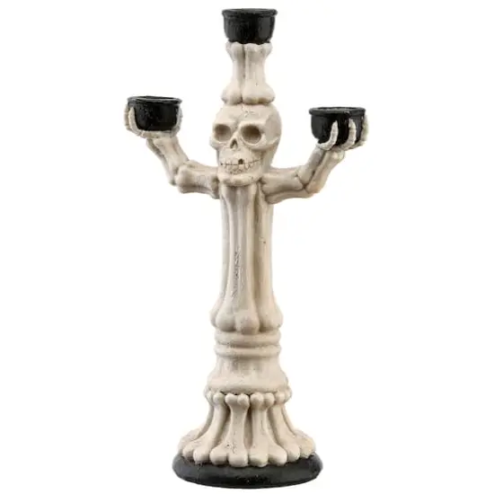 12" Skeleton Candelabra {1}