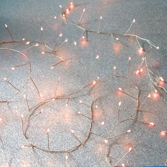 120ct. Pink LED String Lights Garland by Ashland&reg; {3}