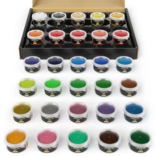 Arteza&reg; Kids 30 Color Finger Paint Set {6}