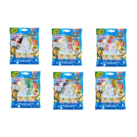 Assorted Crayola&reg; PAW Patrol&trade; Scribble Scrubbie&reg; Kit, 1pc. {1}