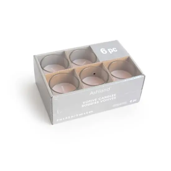 Lightly Fragranced Votive Candles, 6ct. by Ashland® Sage and Orchid {4}
