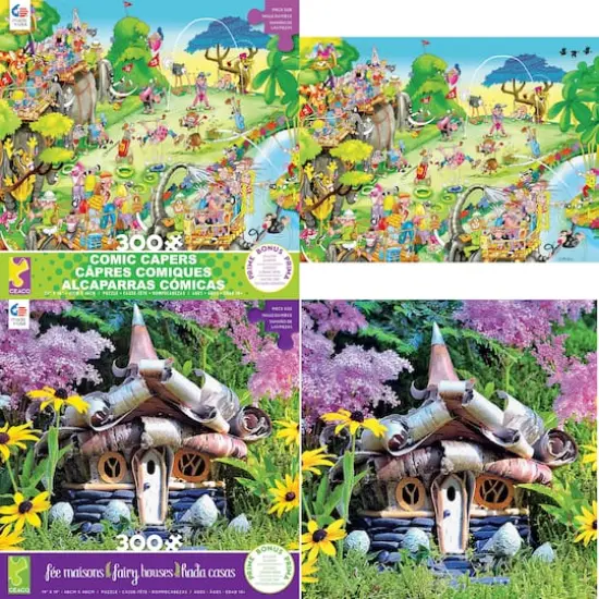 Assorted Ceaco&reg; 300 Piece Puzzle {7}