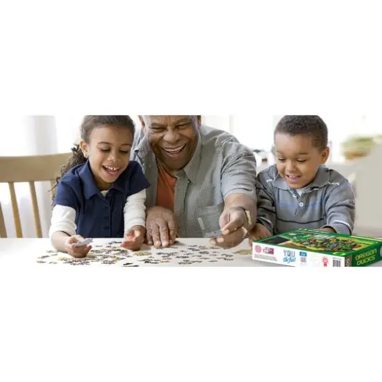 College Football Purebred Fans A Real Nailbiter 500 Piece Puzzle Oregon Ducks {4}