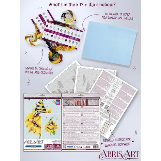 Abris Art Beekeeper Counted Cross Stitch Kit {4}