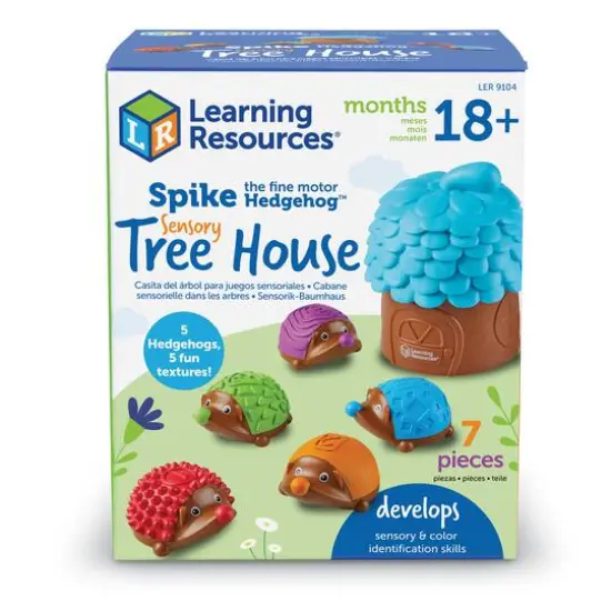 Learning Resources Spike the Fine Motor Hedgehog Sensory Tree House {5}